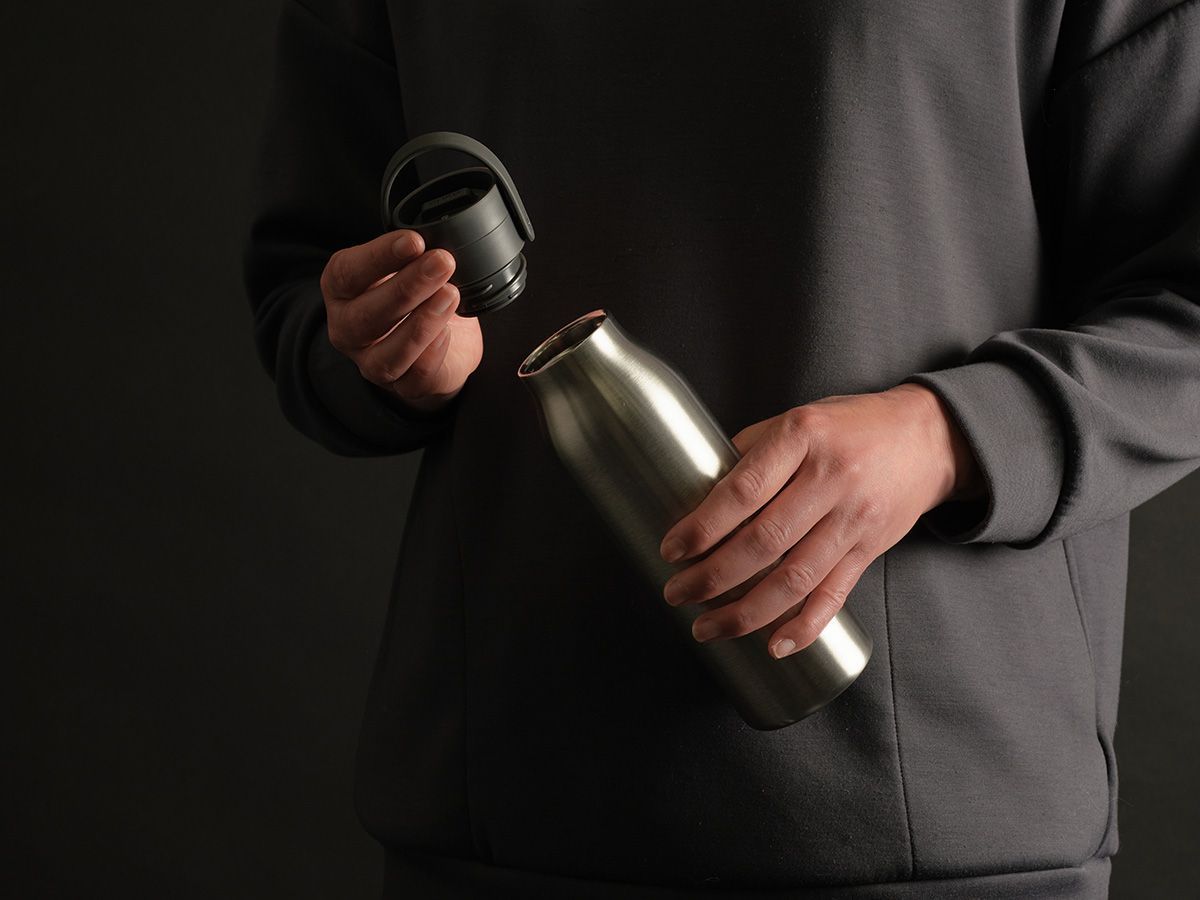 Stainless Steel Sustainable Water Bottle Picture