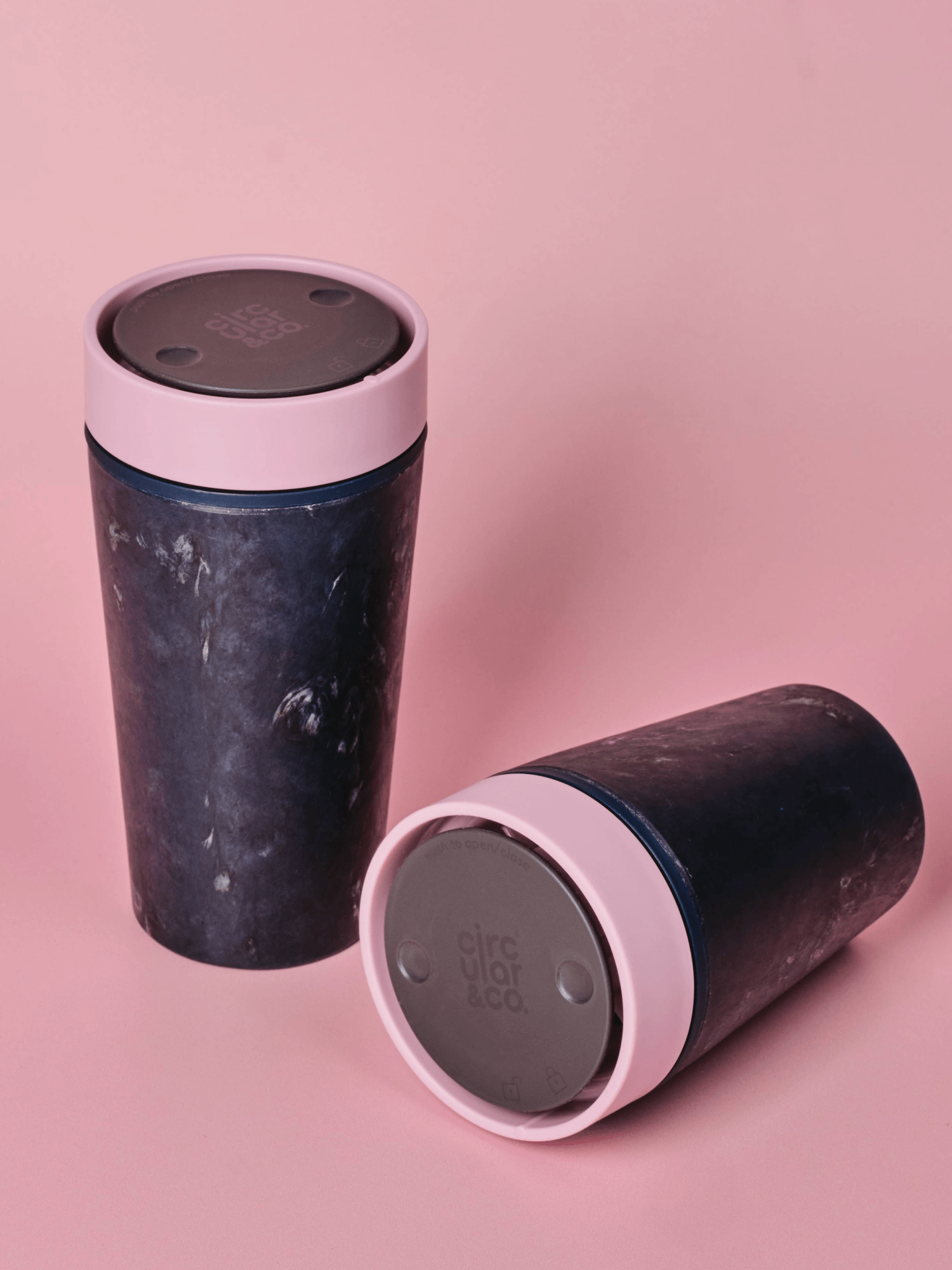 Sustainable Coffee Cups made from recycled fabric