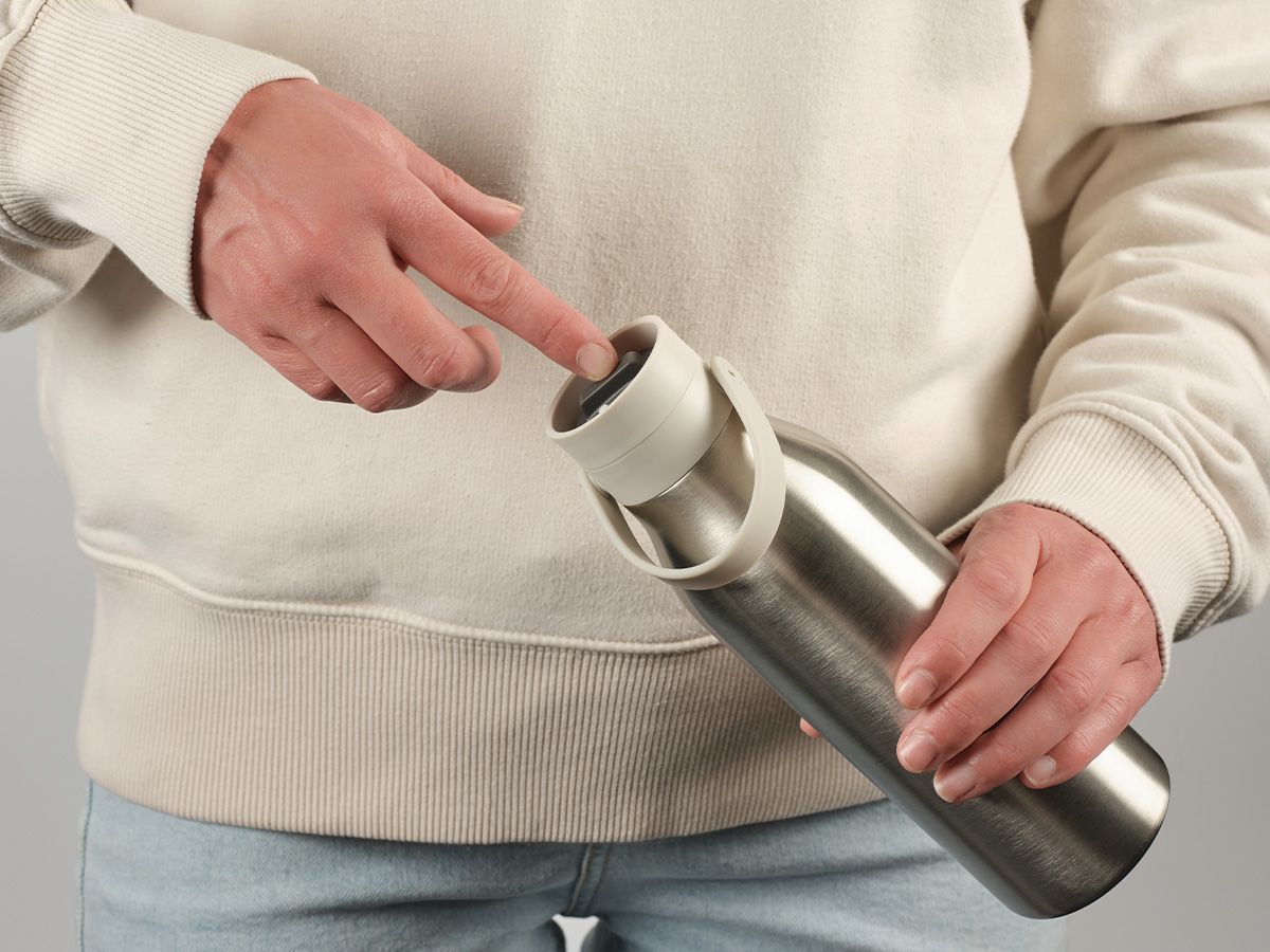 Close Up Of a Circular&Co. Sustainable Water Bottle