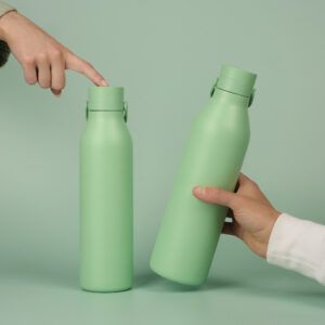 Circular&Co Website_ Stainless Steel_Reusable Bottle_ Seaglass Green _3 Circular&Co Reusable Stainless Steel Water Bottle Seaglass Green
