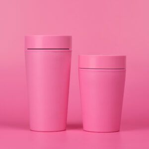 Circular&Co_Website_Bubblegum_Reusable Cup_Candy Pink_1 Circular&Co Reusable Coffee Cup Made From Recycled Bubblegum Candy Pink