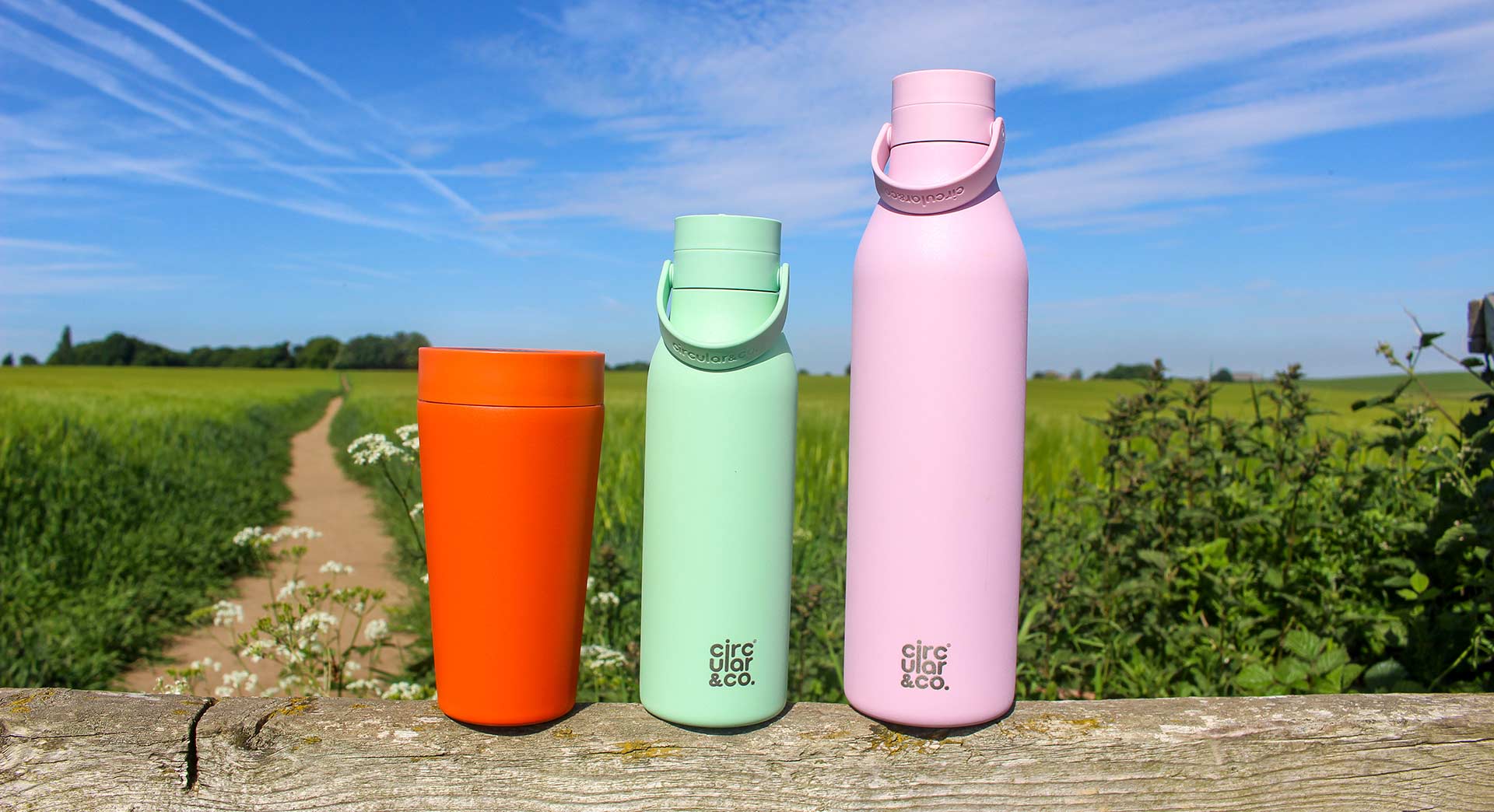 100% recyclable coffee cup